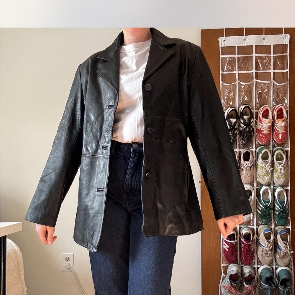 Black Genuine Leather Jacket